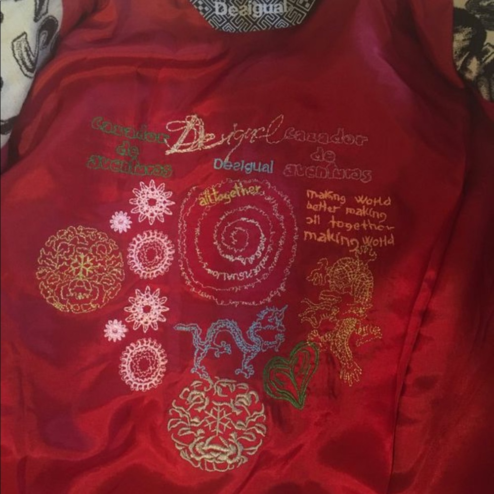 DESIGUAL Statement Coat with pockets